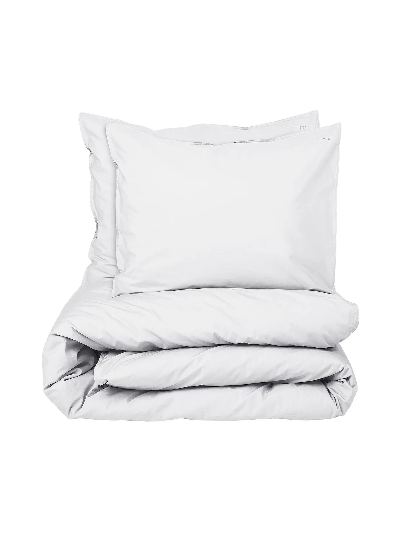 SUITE702 | Perkal Bettwäsche 70x90cm/140x200cm Navy Blue | weiss